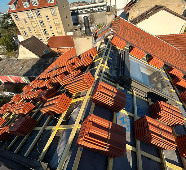 Couvreurà Montreuil (93100) en Seine-Saint-Denis (93) 